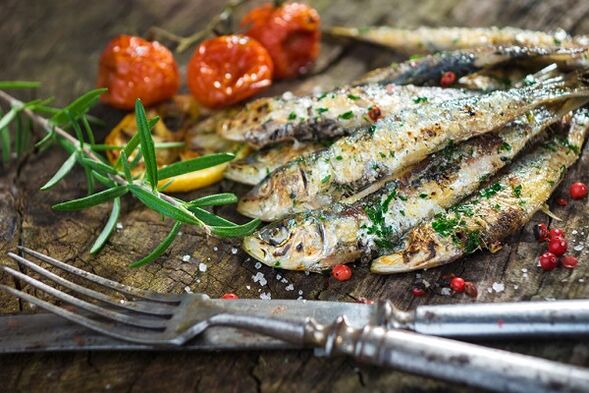 Fish in men's diet is an important product with long-lasting potency