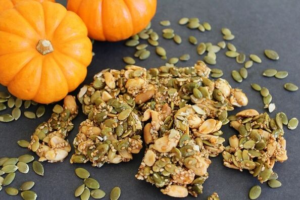 The effectiveness of pumpkin seeds and honey