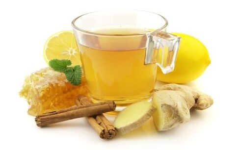 Honey ginger cinnamon and lemon to increase potency