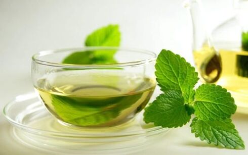 Peppermint tea increases potency