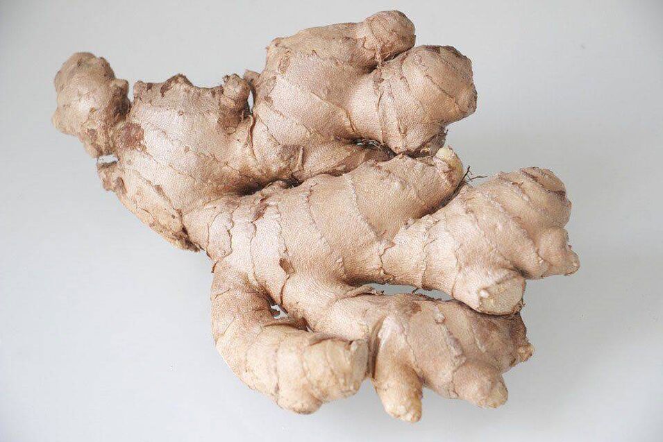 Ginger root is a useful product for improving male potency