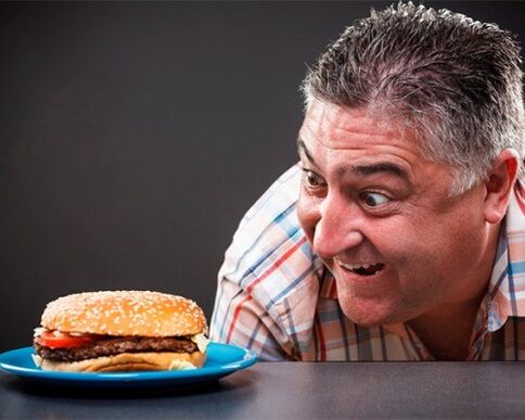 Men with sexual performance issues are not advised to eat fast food